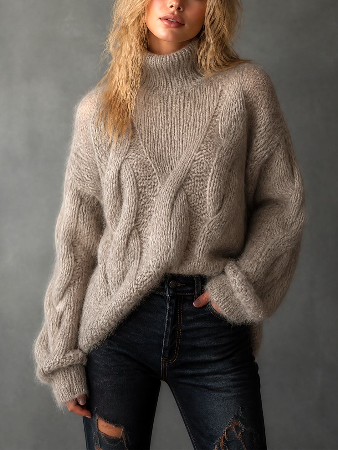 Kanae – beige avoine