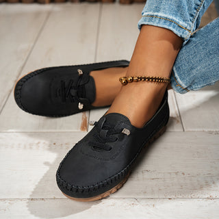 Misaki | Mocassins confort à semelle flexible – Noir