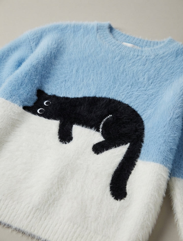 Hinata | Pull ample à motifs