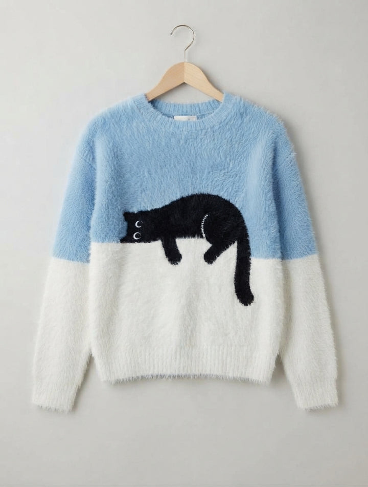 Hinata | Pull ample à motifs