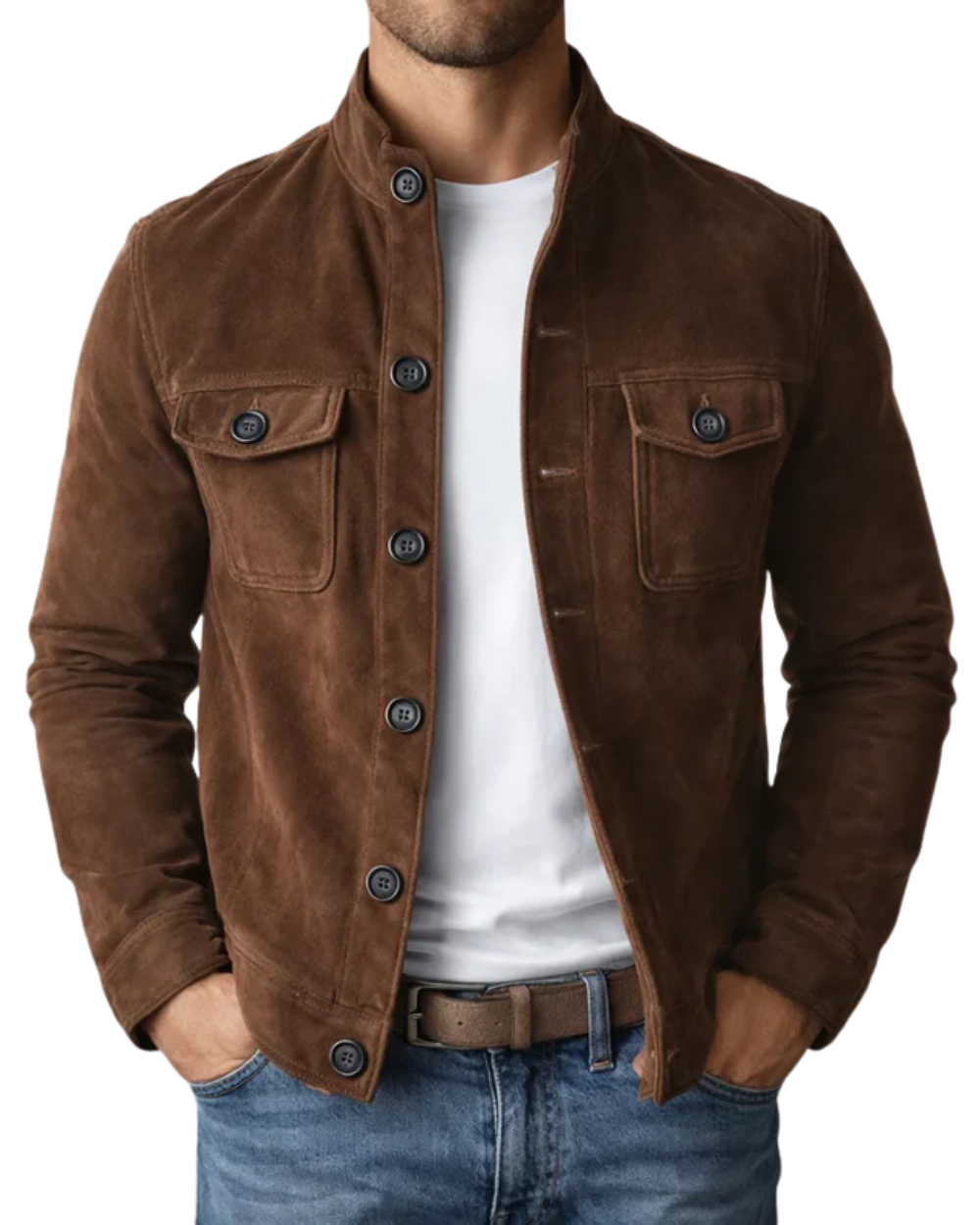 Sumi – blouson bomber effet daim