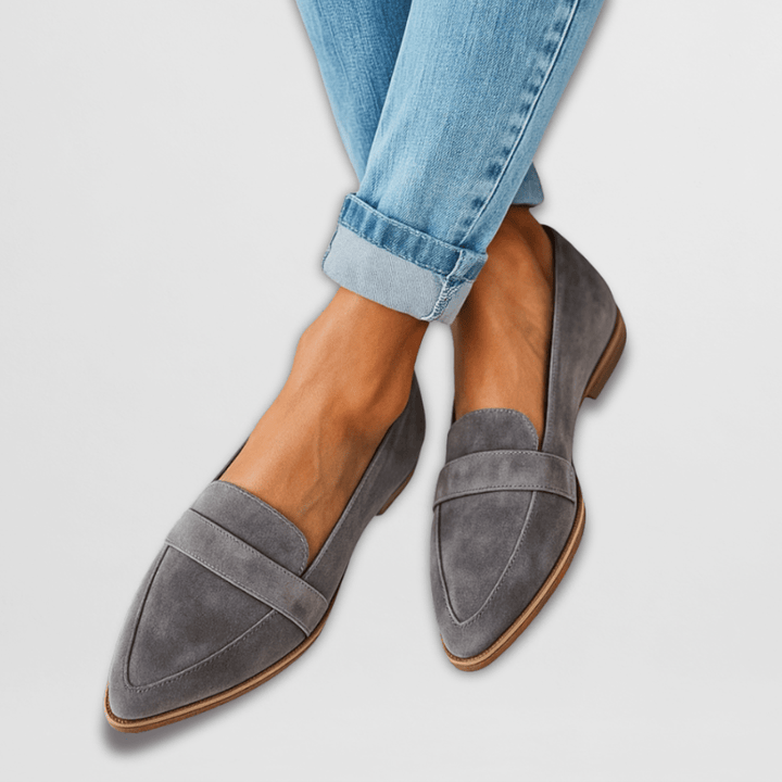 Mio | Mocassins souples du quotidien – Gris