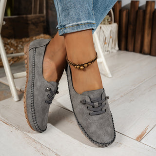 Misaki | Mocassins confort à semelle flexible – Gris