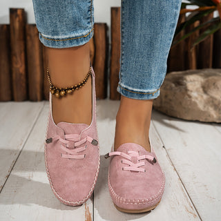 Misaki | Mocassins confort à semelle flexible – Rose