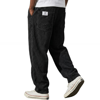 Pantalon en velours côtelé – Noir