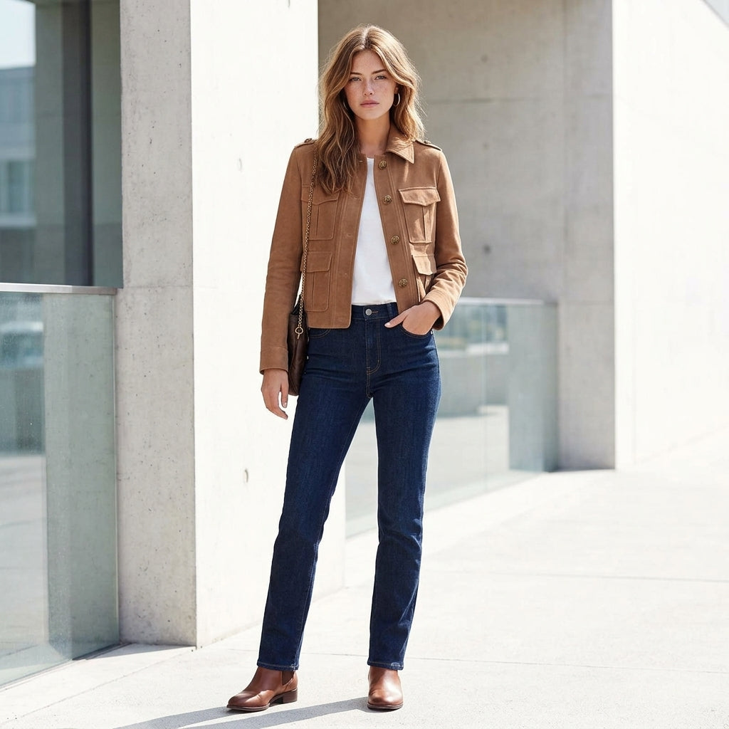Manami – Lookbook mannequin portée avec pantalon noir