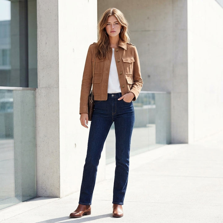 Manami – Lookbook mannequin portée avec pantalon noir