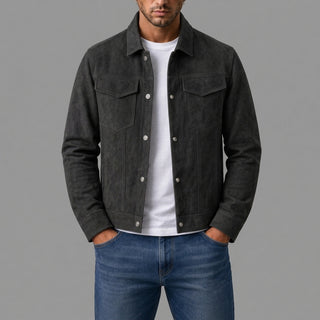Kage – Veste effet cuir vue studio principale