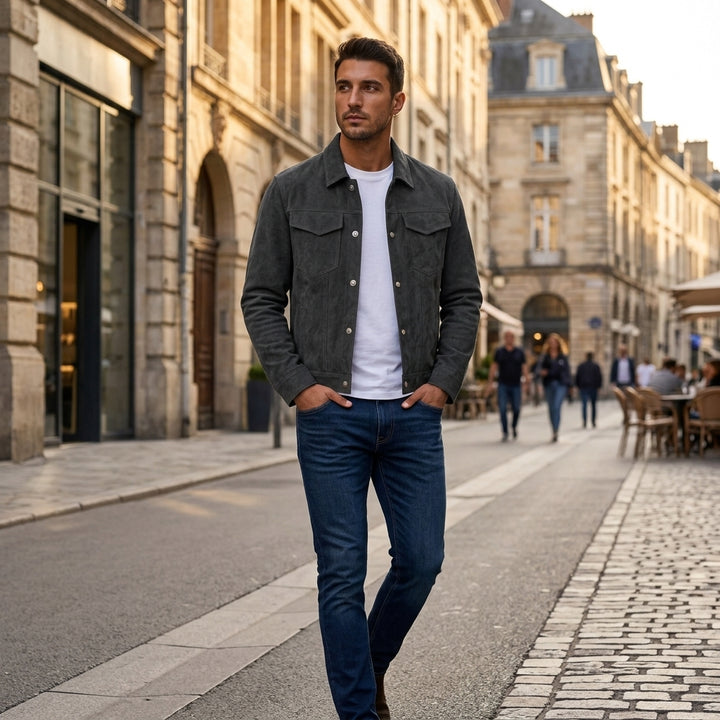 Kage – Veste effet cuir style urbain lifestyle