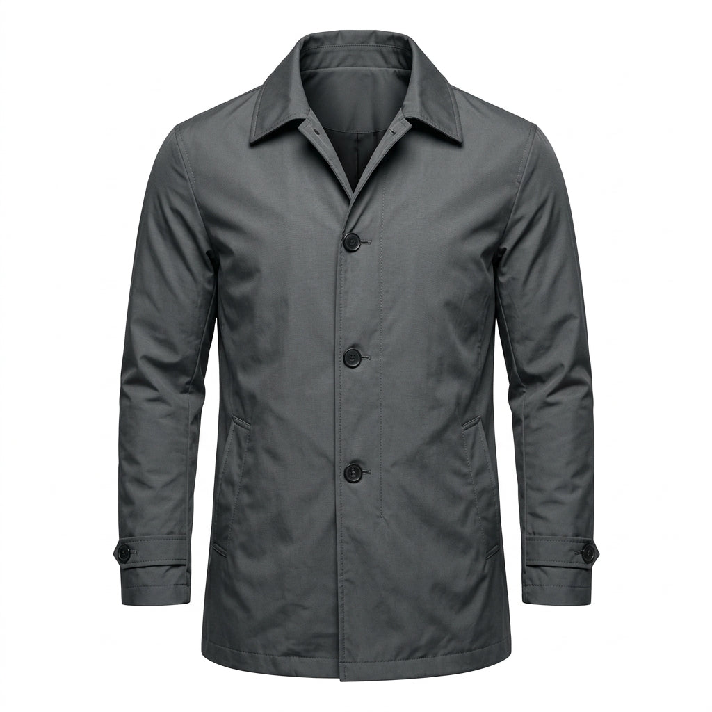 Zen – Veste mi-longue vue studio principale