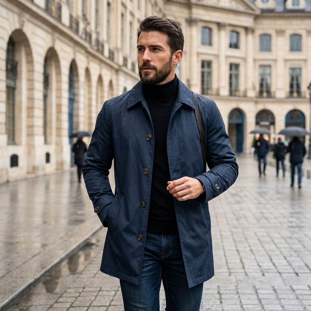 Zen – Veste déperlante en situation urbaine lifestyle