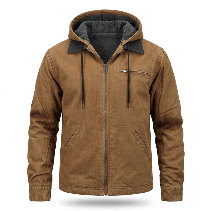 Masaru veste zippée polaire - studio fond blanc