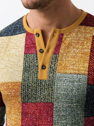 Genki t-shirt manches longues - détail col et matière
