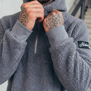 Kazuki sweat - gros plan matière et détails de finition