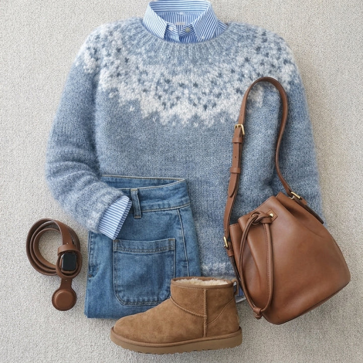 Sakiko – Composition de style à plat avec accessoires