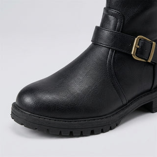 Fumiko bottines confort - gros plan finitions et boucle