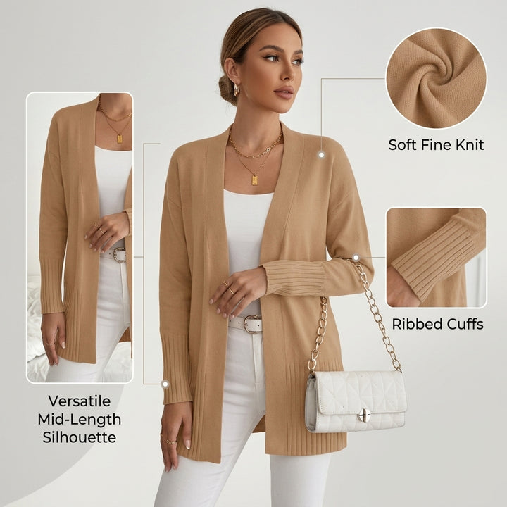 Gilet long Sachiko – visuel des caractéristiques et coupe