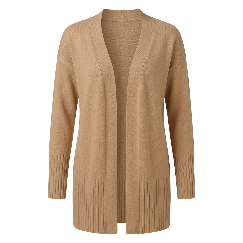 Gilet long Sachiko – vue studio principale sur fond blanc