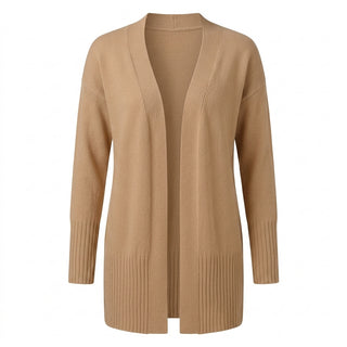 Gilet long Sachiko – vue studio principale sur fond blanc