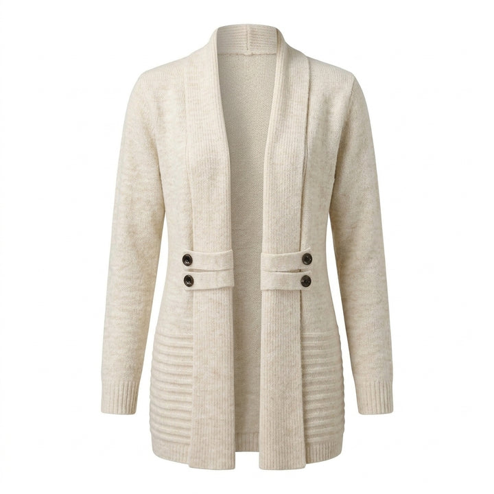 Miyuki – Gilet ouvert cintré vue principale studio