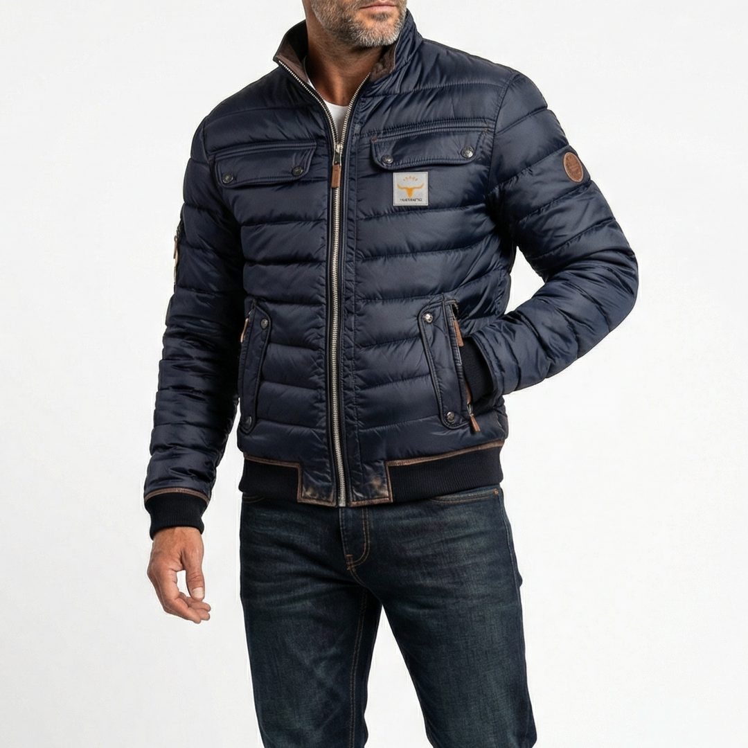 Veste matelassée rétro