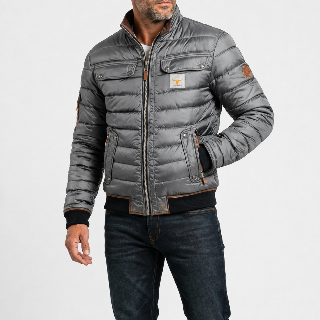 Veste matelassée rétro